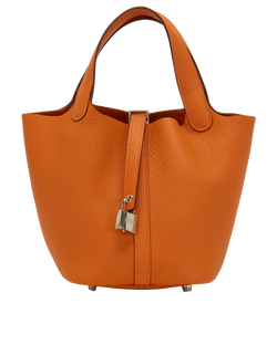 Picotin 18 In Clemence Orange, W(2024), K/L/DB/B, 3*